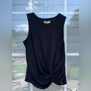Abercrombie Black Knot Front Tank Top - Size S